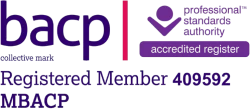 BACP accredited member logo